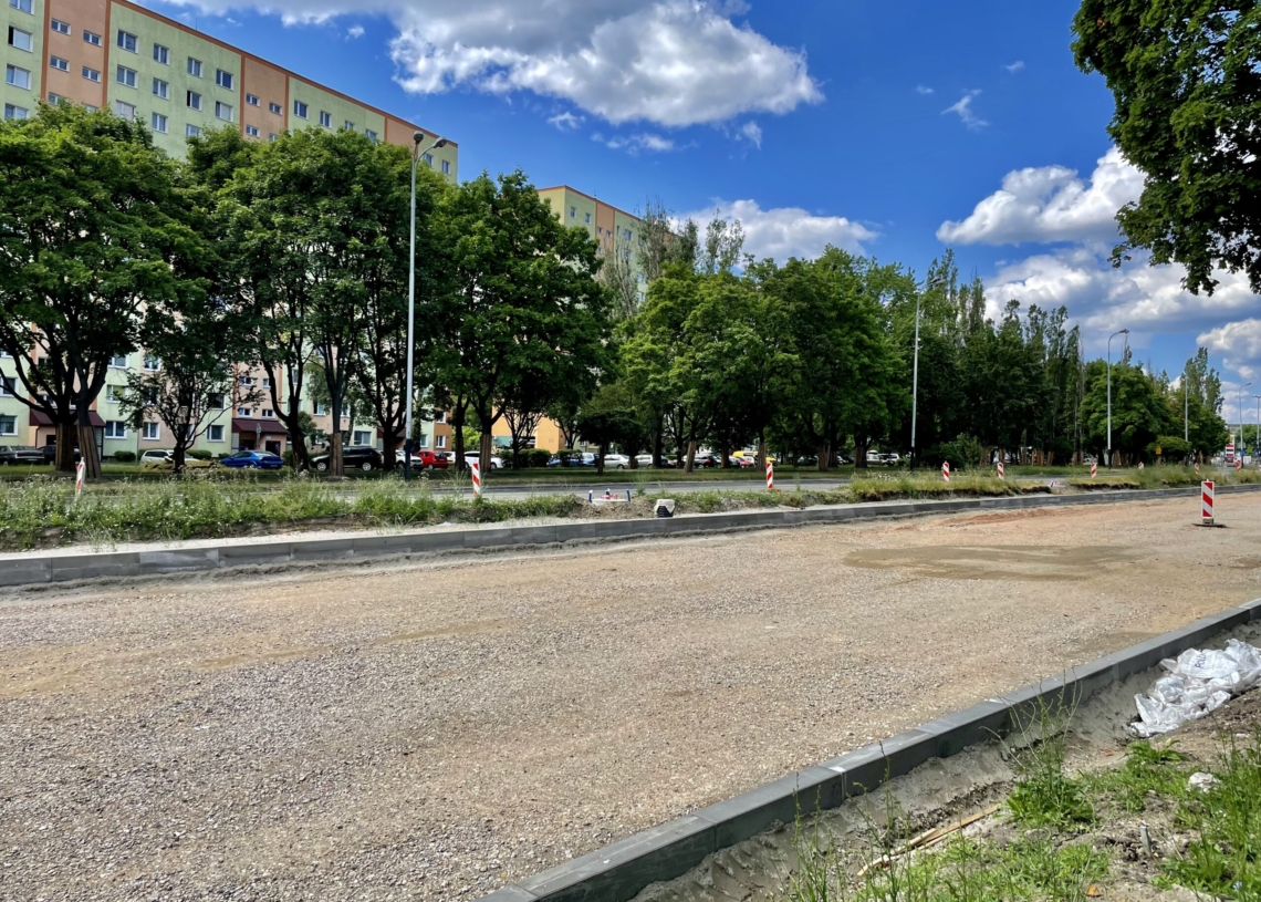 Modernizacja Śmigłego-Rydza. Zgodnie z pierwszym terminem aleja miała być gotowa w lipcu [ZDJĘCIA + WIDEO]