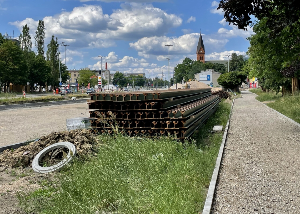 Modernizacja Śmigłego-Rydza. Zgodnie z pierwszym terminem aleja miała być gotowa w lipcu [ZDJĘCIA + WIDEO]