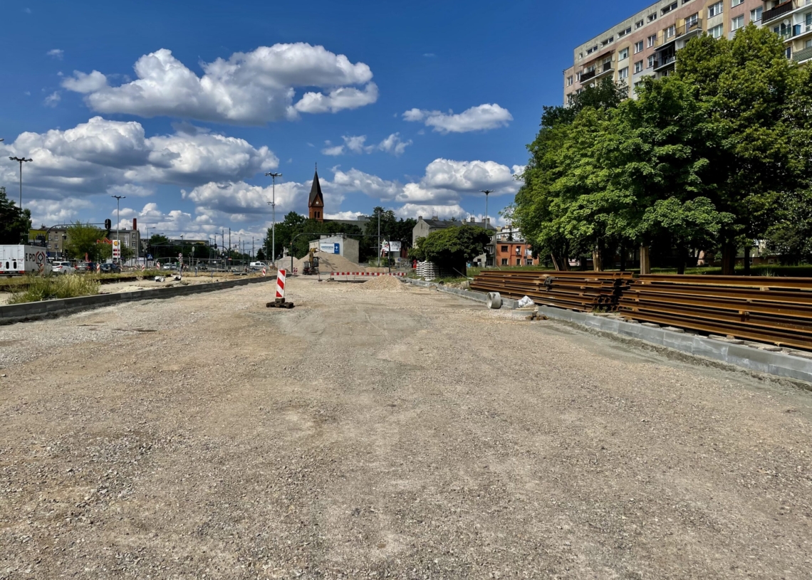 Modernizacja Śmigłego-Rydza. Zgodnie z pierwszym terminem aleja miała być gotowa w lipcu [ZDJĘCIA + WIDEO]