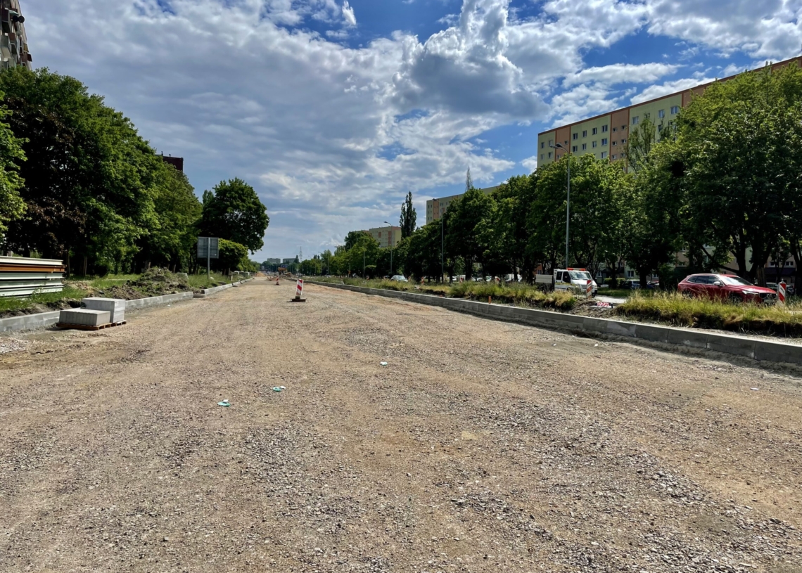Modernizacja Śmigłego-Rydza. Zgodnie z pierwszym terminem aleja miała być gotowa w lipcu [ZDJĘCIA + WIDEO]