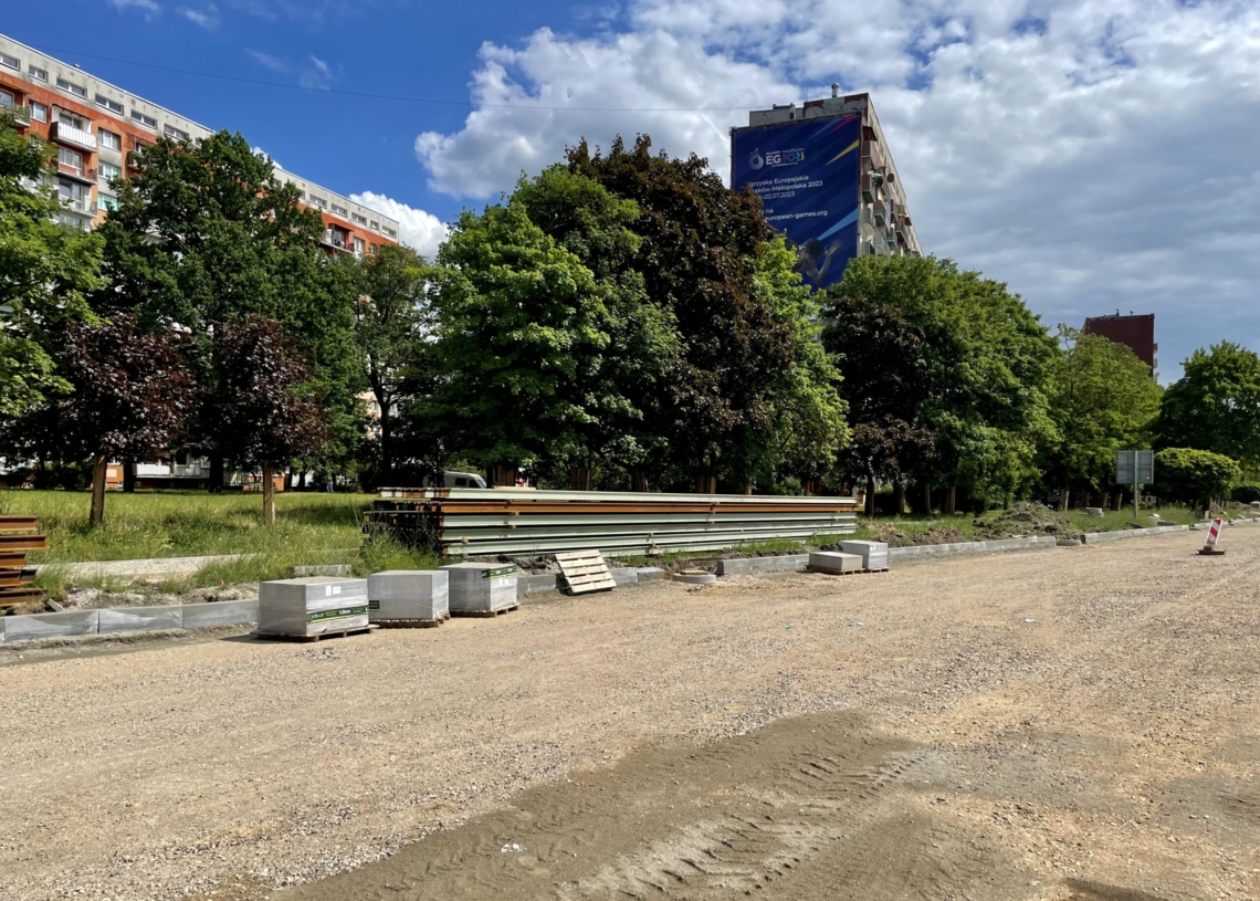 Modernizacja Śmigłego-Rydza. Zgodnie z pierwszym terminem aleja miała być gotowa w lipcu [ZDJĘCIA + WIDEO]