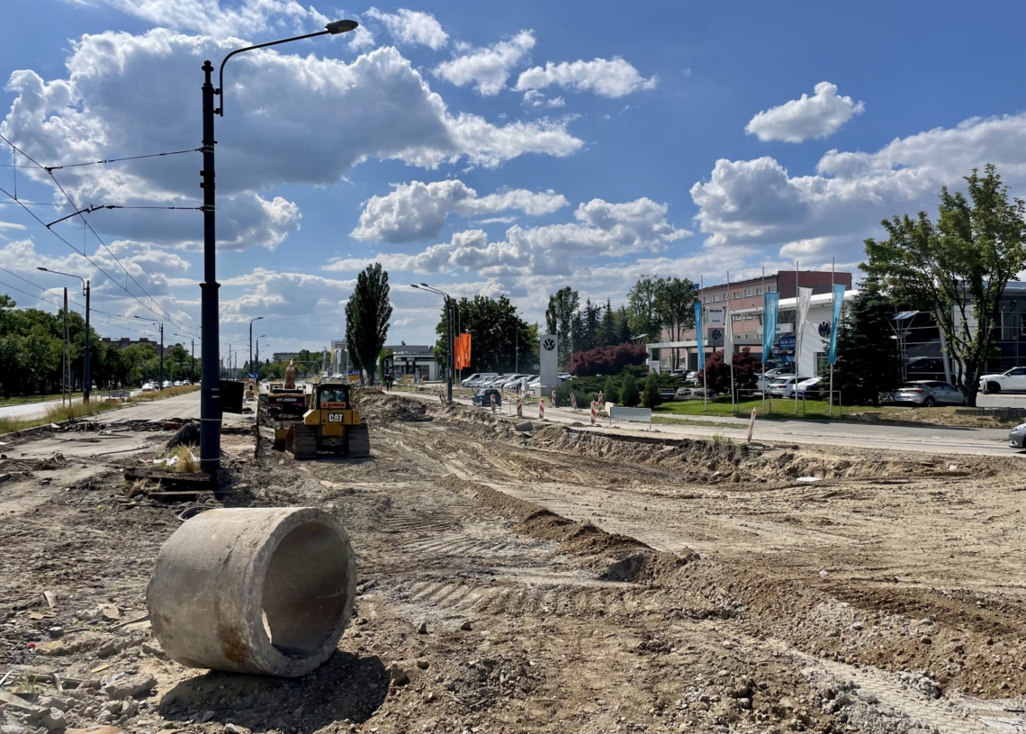 przebudowa wiaduktów na Przybyszewskiego