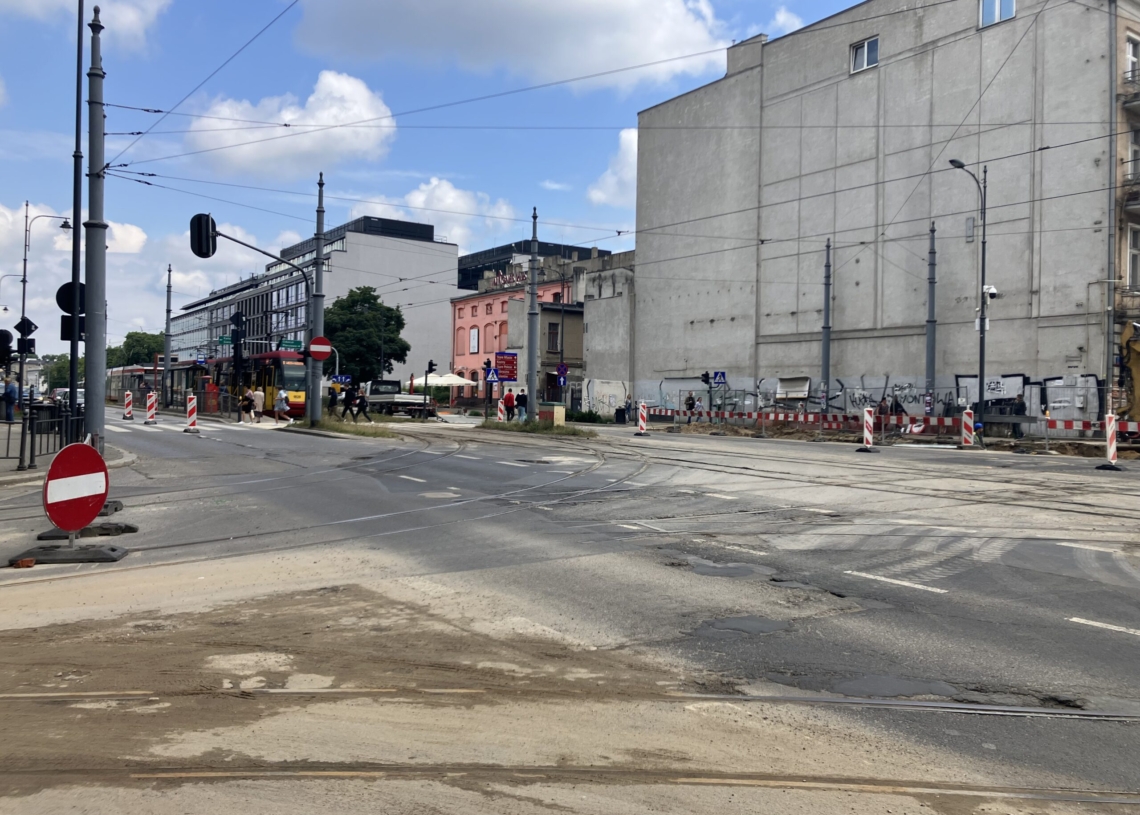 Roboty drogowe na skrzyżowaniu Zachodniej i Legionów utrudnią funkcjonowanie przedsiębiorcom [ZDJĘCIA]