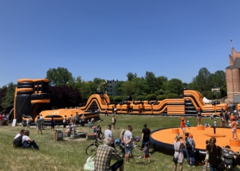 Festiwal dmuchańców w Parku Podolskim w Łodzi