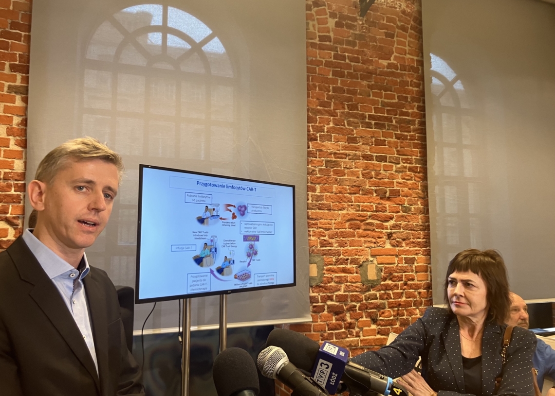 Terapia CAR-T w łódzkim szpitalu Kopernika