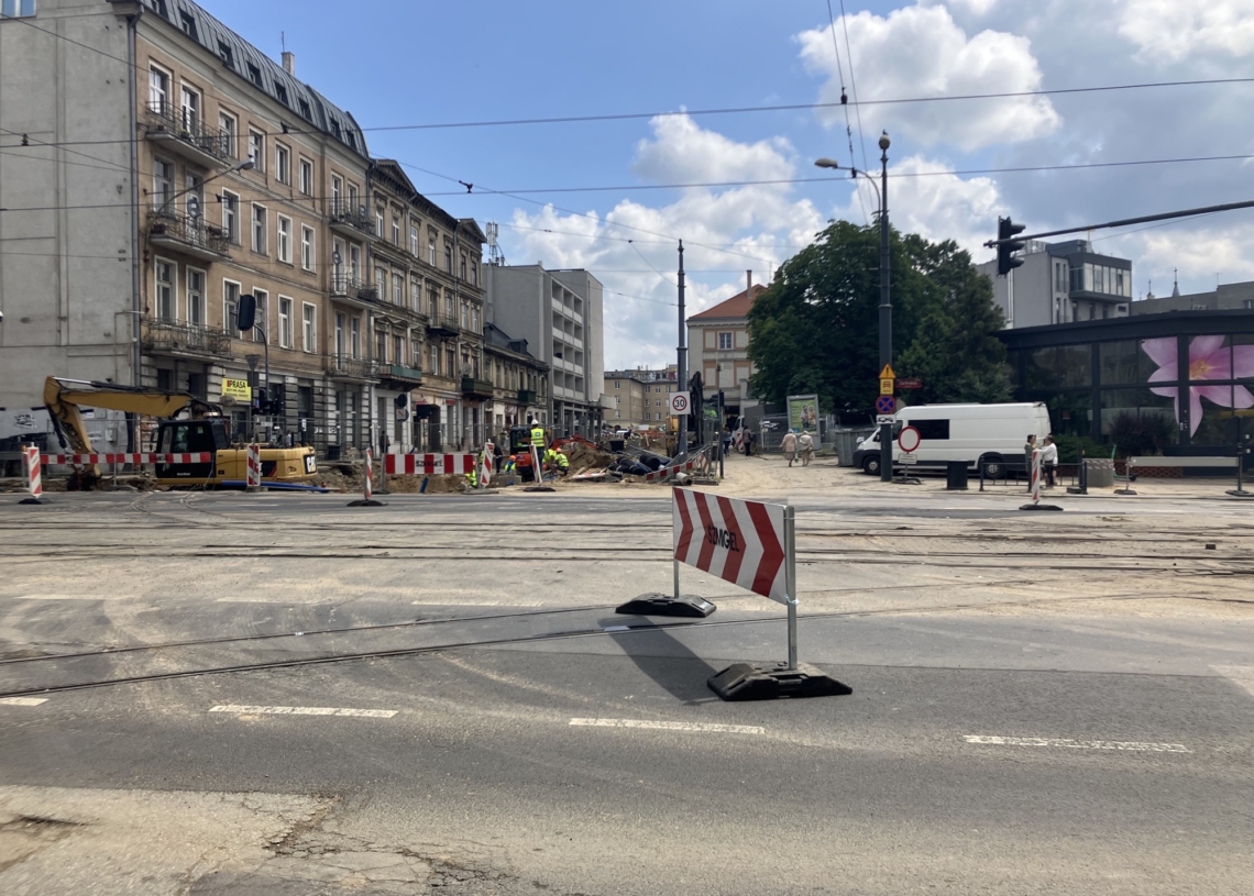 Roboty drogowe na skrzyżowaniu Zachodniej i Legionów utrudnią funkcjonowanie przedsiębiorcom [ZDJĘCIA]
