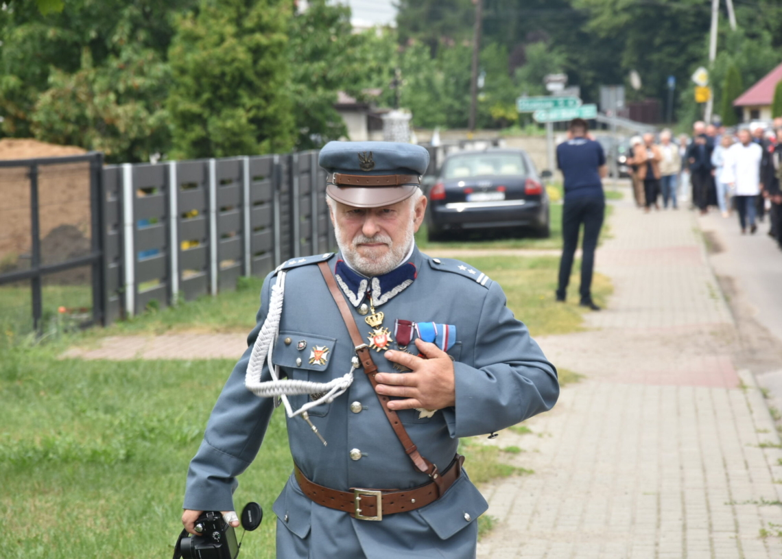 Pogrzeb Jana Chowańskiego ps. "Tadek" w Wągłczewie