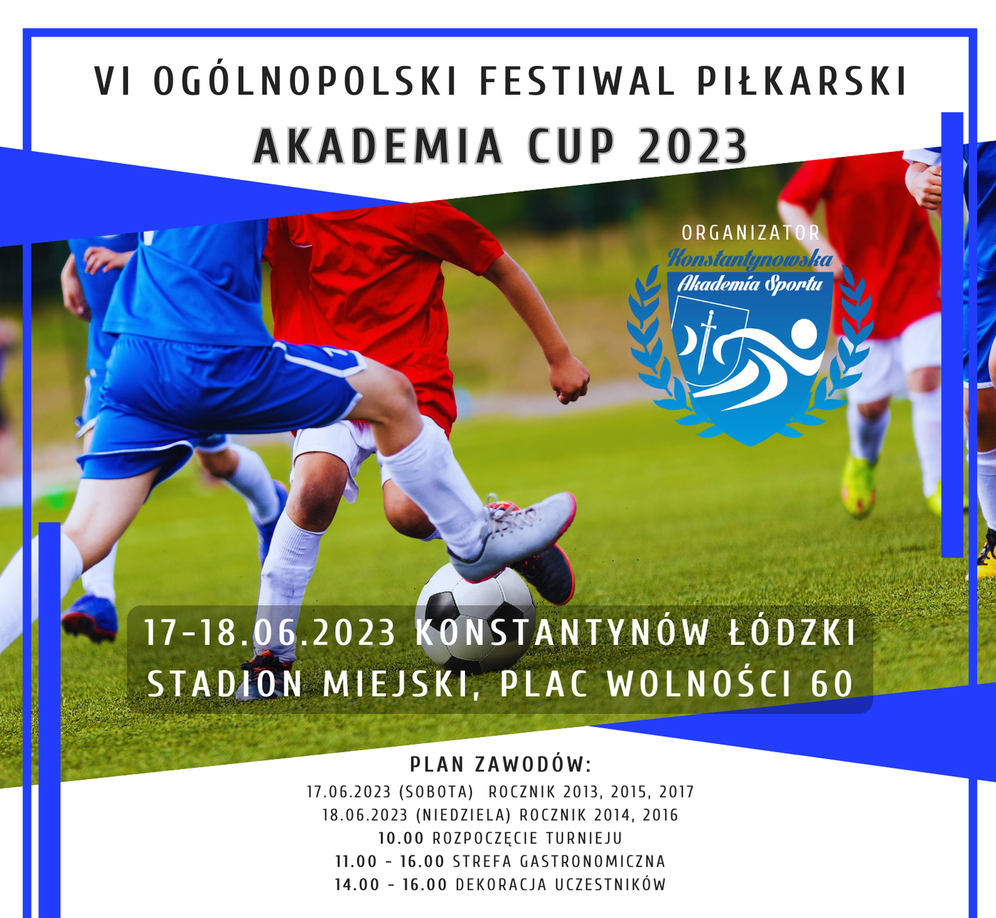 Plakat Akademia Cup 2023 2