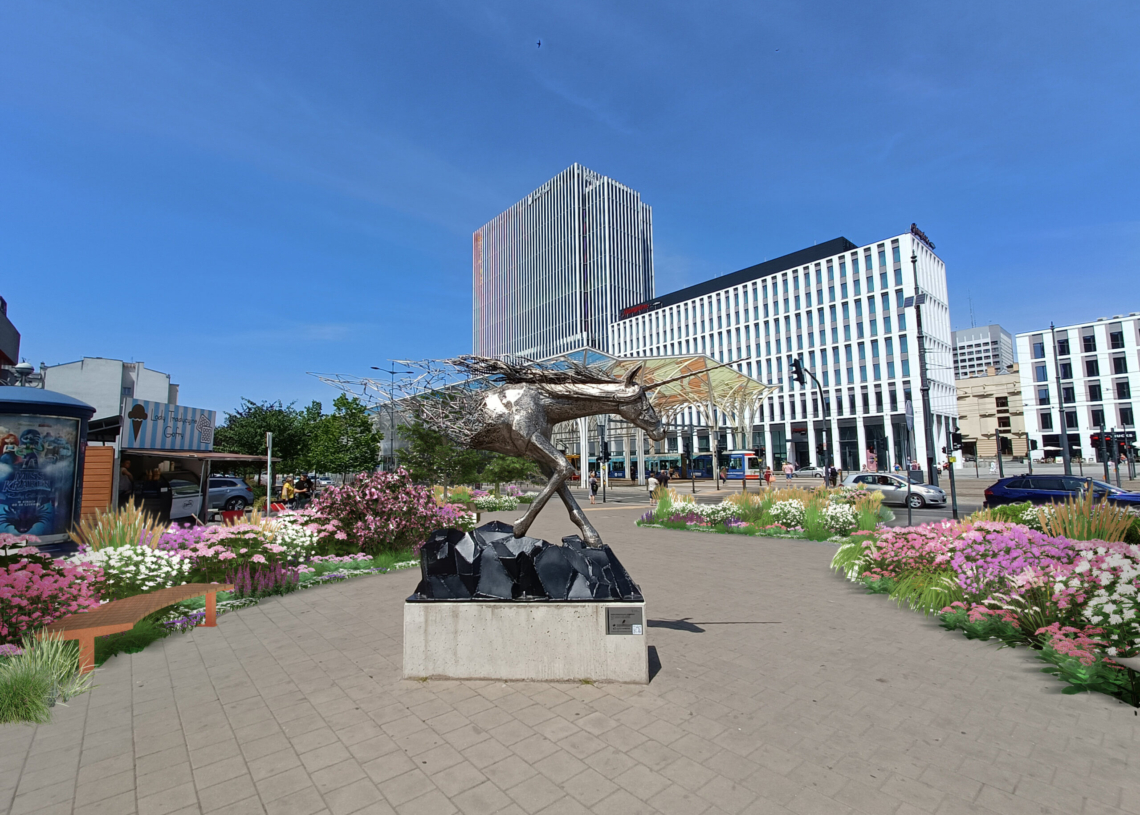 Do 6 lipca łodzianie mogą głosować czy zazielenić przystanek Piotrkowska Centrum