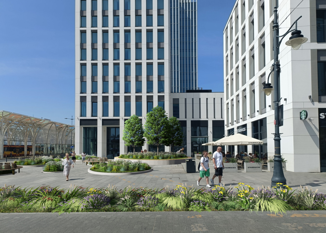Do 6 lipca łodzianie mogą głosować czy zazielenić przystanek Piotrkowska Centrum