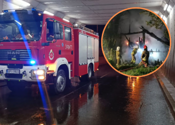 Gwałtowne burze w powiecie piotrkowskim