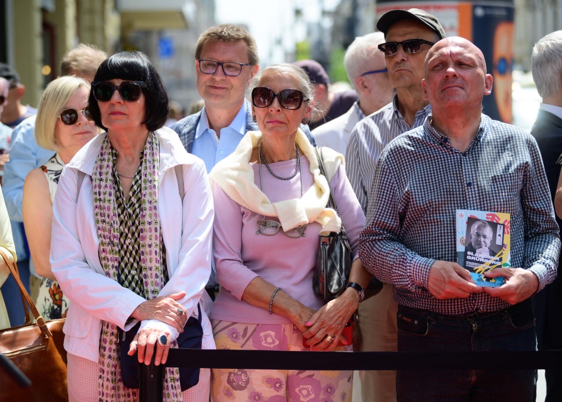 Sławomir Grünberg w Alei Gwiazd