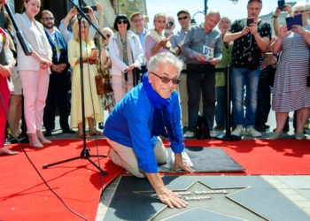 Sławomir Grünberg w Alei Gwiazd
