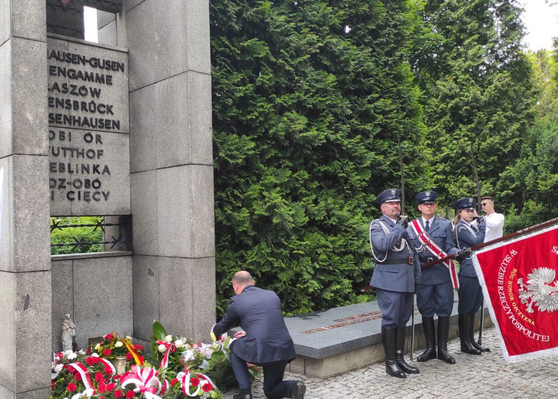W Łodzi oddano hołd ofiarom niemieckich zbrodni