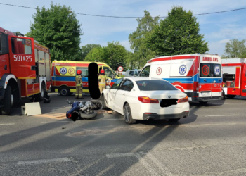 Wypadek w Zgierzu