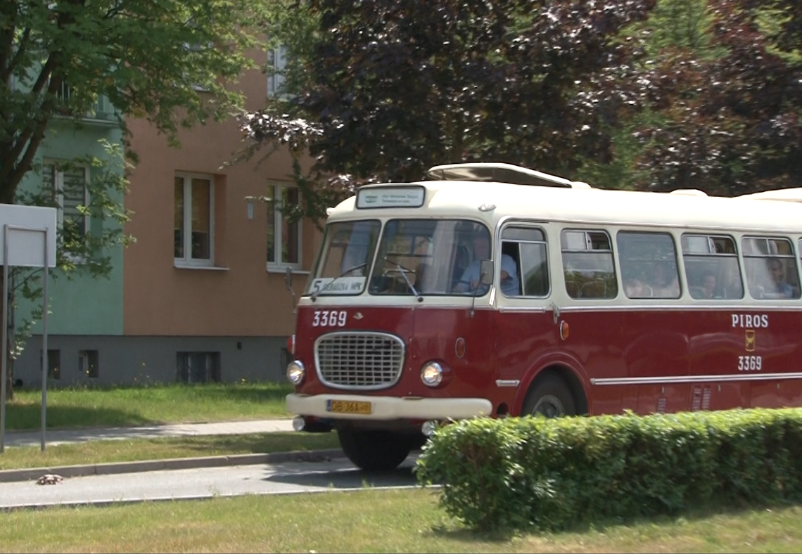 Parada autobusów w Zduńskiej Woli