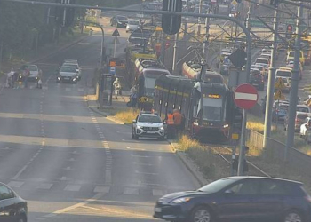 Awaria tramwaju na Zachodniej