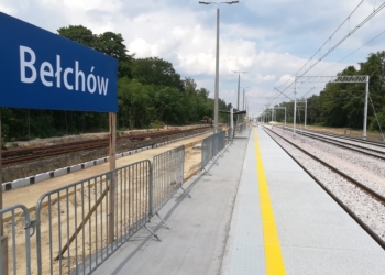 Modernizacja stacji kolejowej w Bełchowie