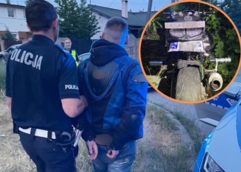 Pościg na Górnej w Łodzi