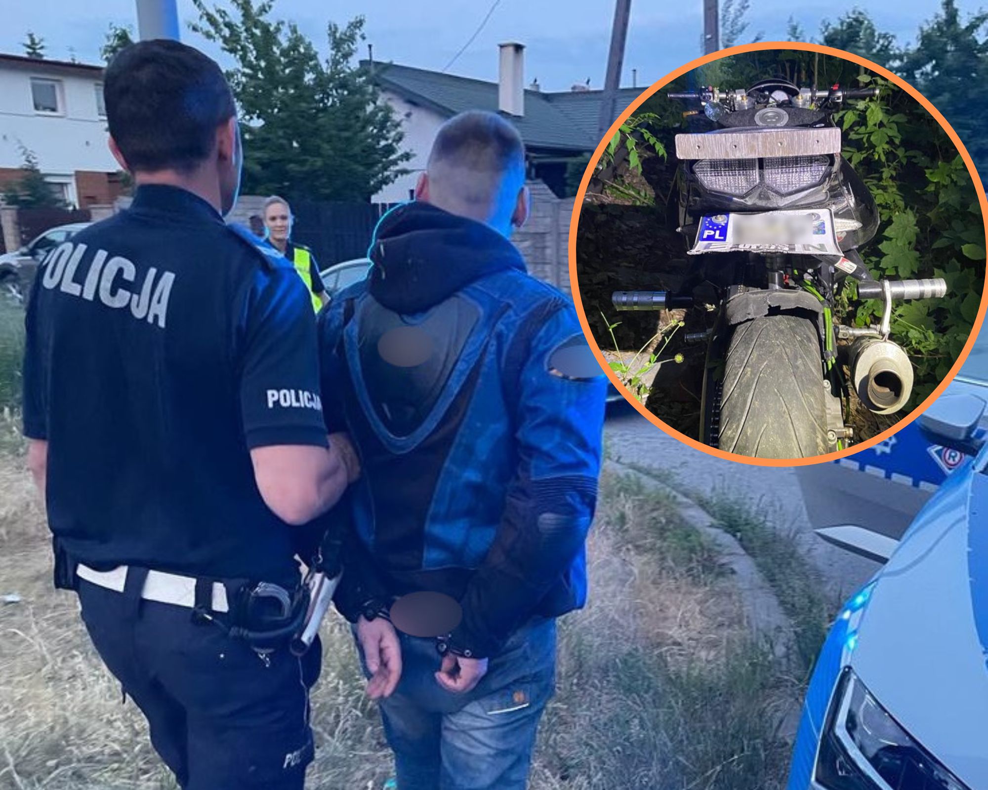 Pościg na Górnej w Łodzi