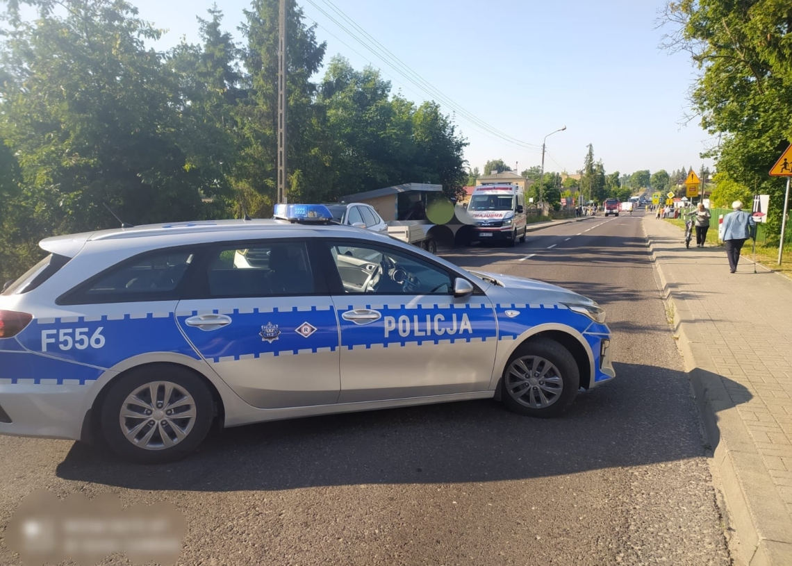 Wypadek w Sędziejowicach