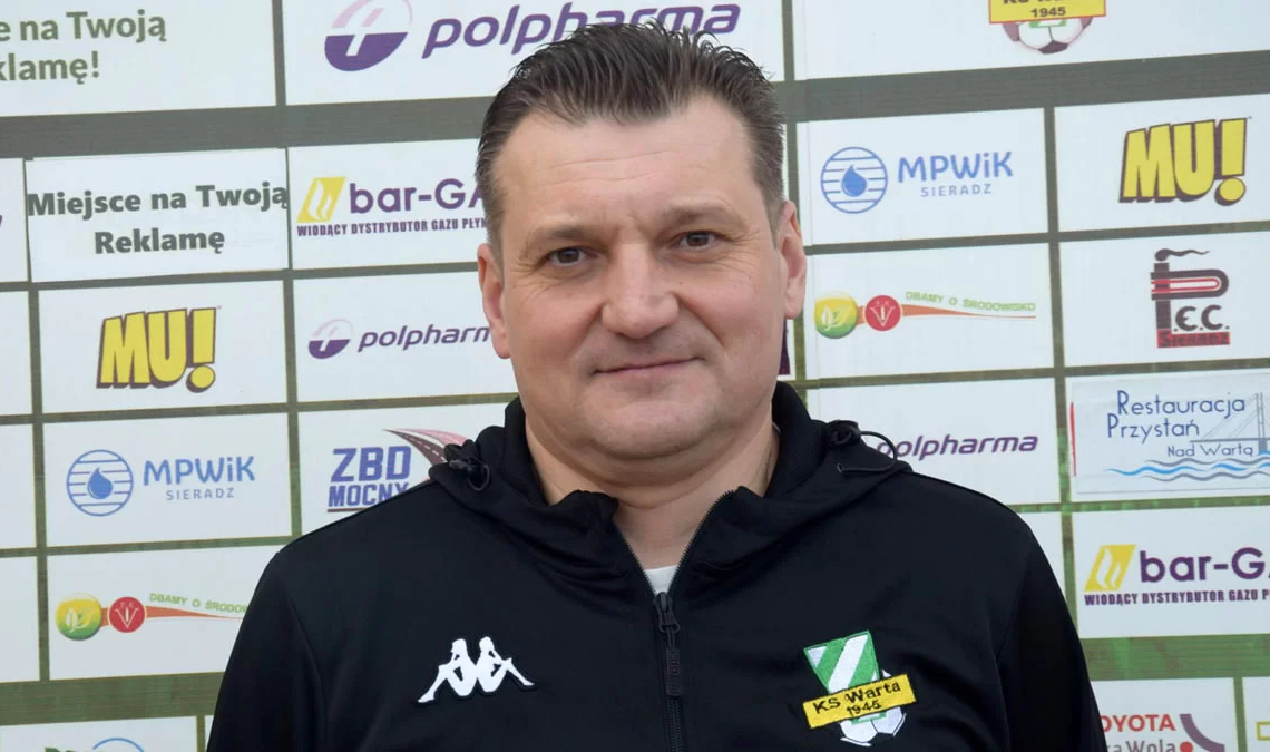 Warta Sieradz rozstaje się z trenerem Cecherzem