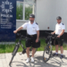Policjanci na rowerach w Piotrkowie