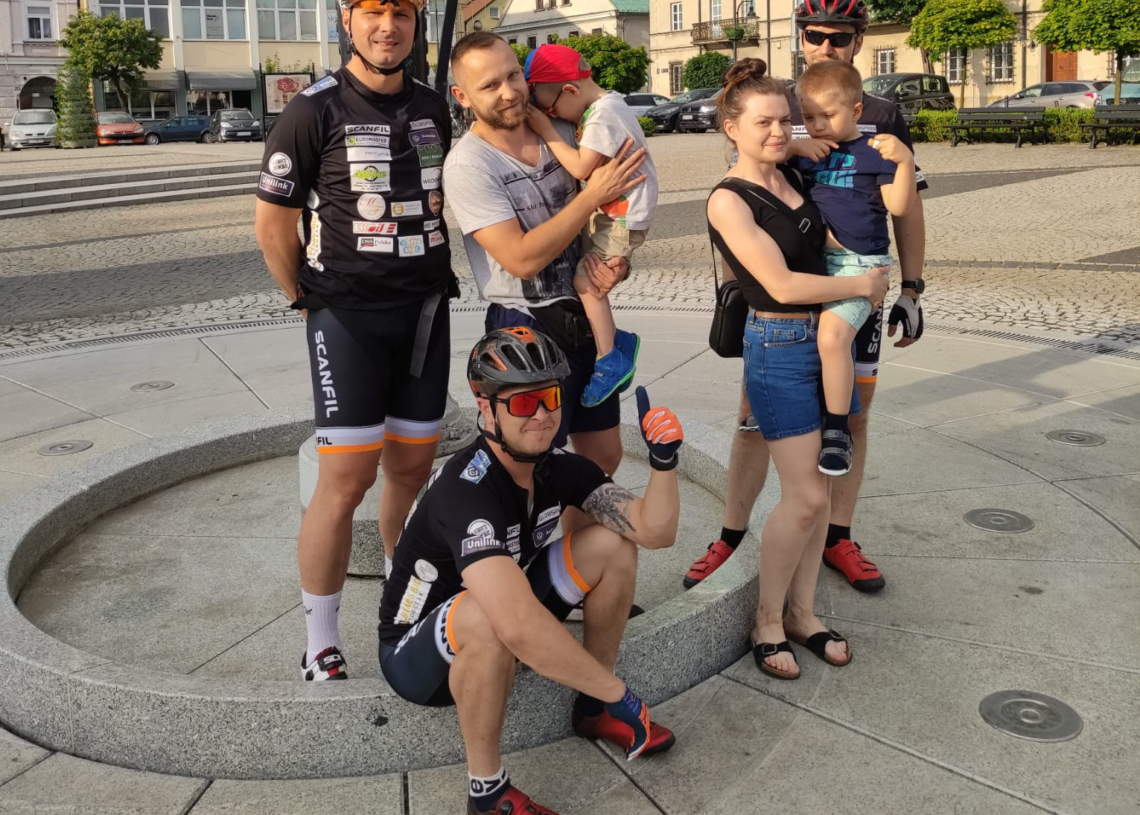 Sieradz 1000 - charytatywna wyprawa rowerowa