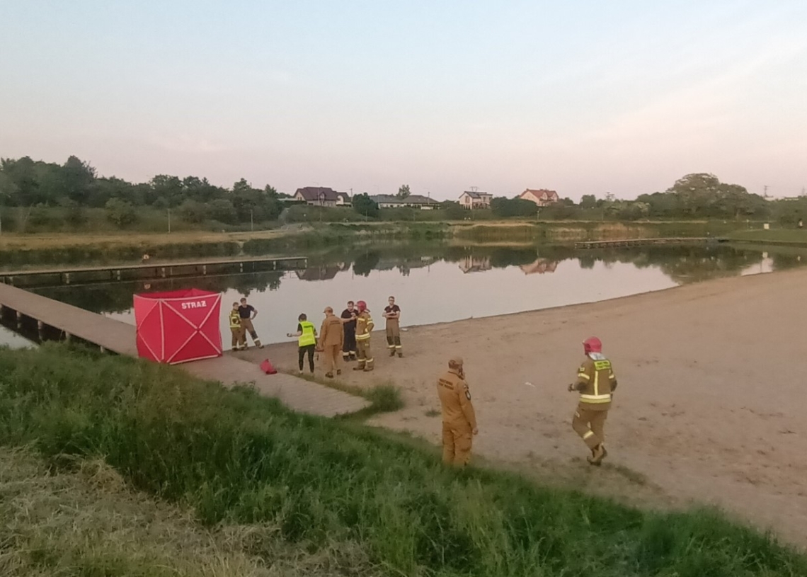 Tragedia nad zalewem w Skierniewicach