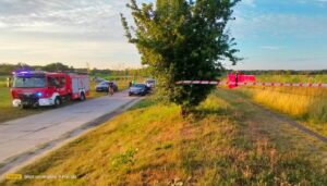 Topielec w Piotrkowie. Strażacy wyciągnęli ciało z jeziora Bugaj