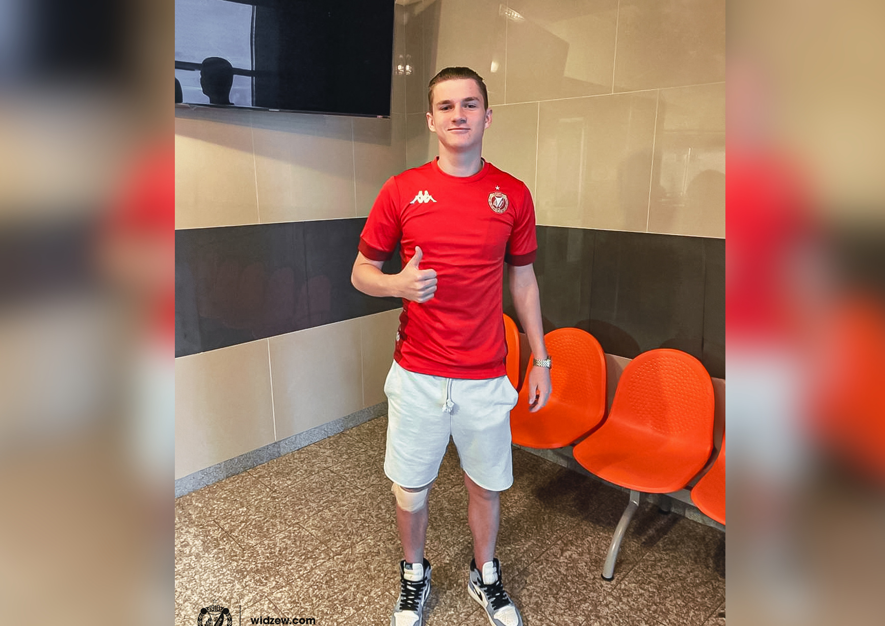 Widzew Łódź testuje Dawida Tkacza