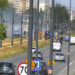 Pożar trawy przy torowisku