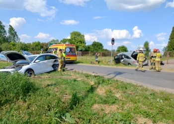 Wypadek w Łobudzicach