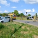 Wypadek w Łobudzicach. W jednym z rozbitych pojazdów podróżowała rodzina z małymi dziećmi 8 Wypadek w Łobudzicach