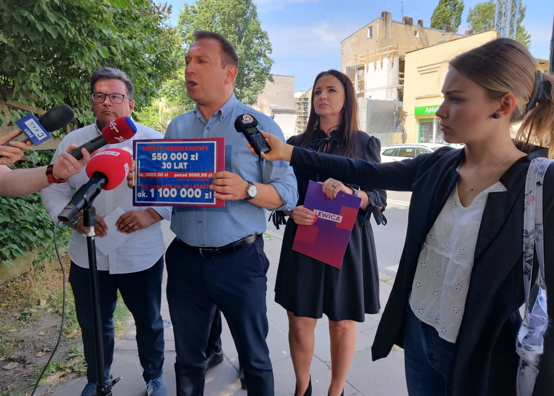 Bezpieczny Kredyt 2%. Lewica krytykuje program mieszkaniowy