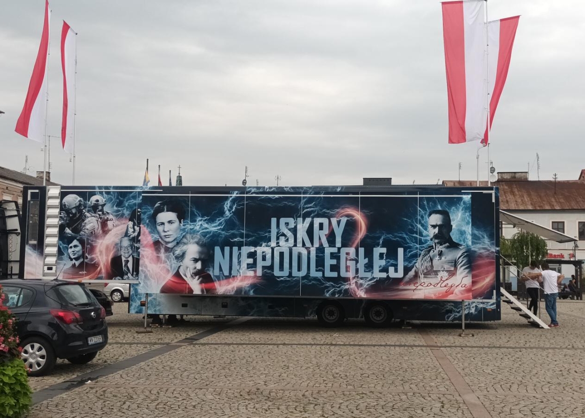 Historyczne widowisko Iskry Niepodległej w Skierniewicach. Dostępne do 3 lipca 1 Iskry Niepodległej w Skierniewicach