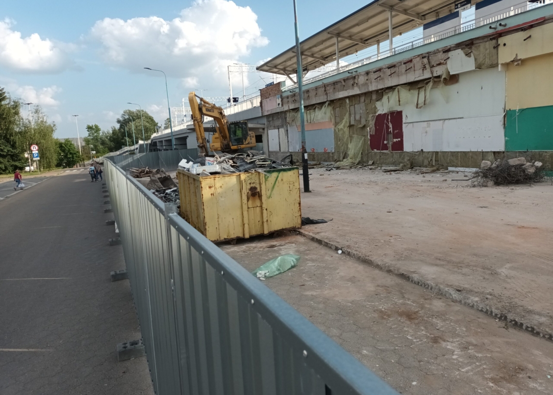 Na dworcu Łódź Kaliska rozpoczęły się prace budowlane
