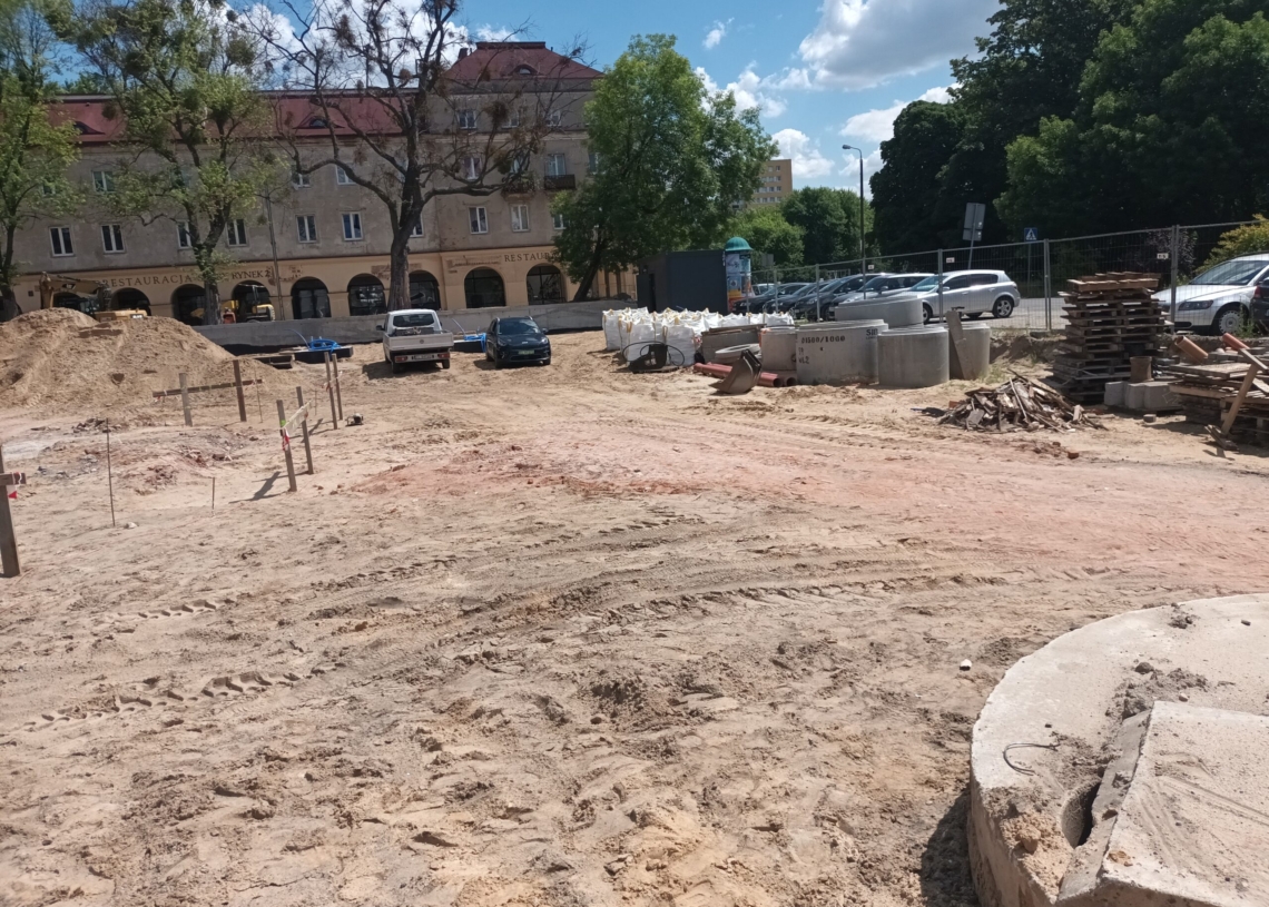 Przebudowa Starego Rynku ma się zakończyć w tym roku