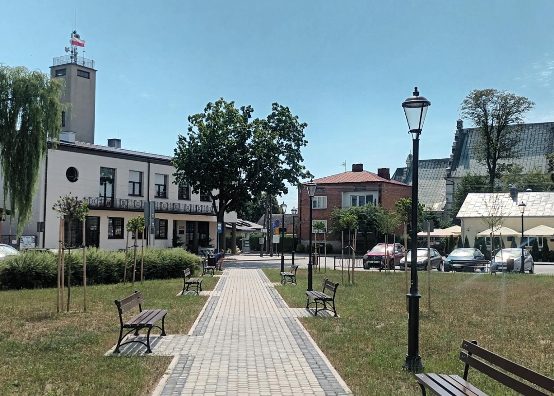 Rewitalizacja centrum Bolimowa już zakończona