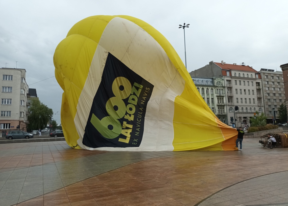 Kilkadziesiąt balonów nad Łodzią podczas obchodów 600-lecia miasta