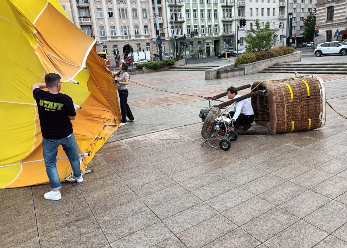 Kilkadziesiąt balonów nad Łodzią podczas obchodów 600-lecia miasta