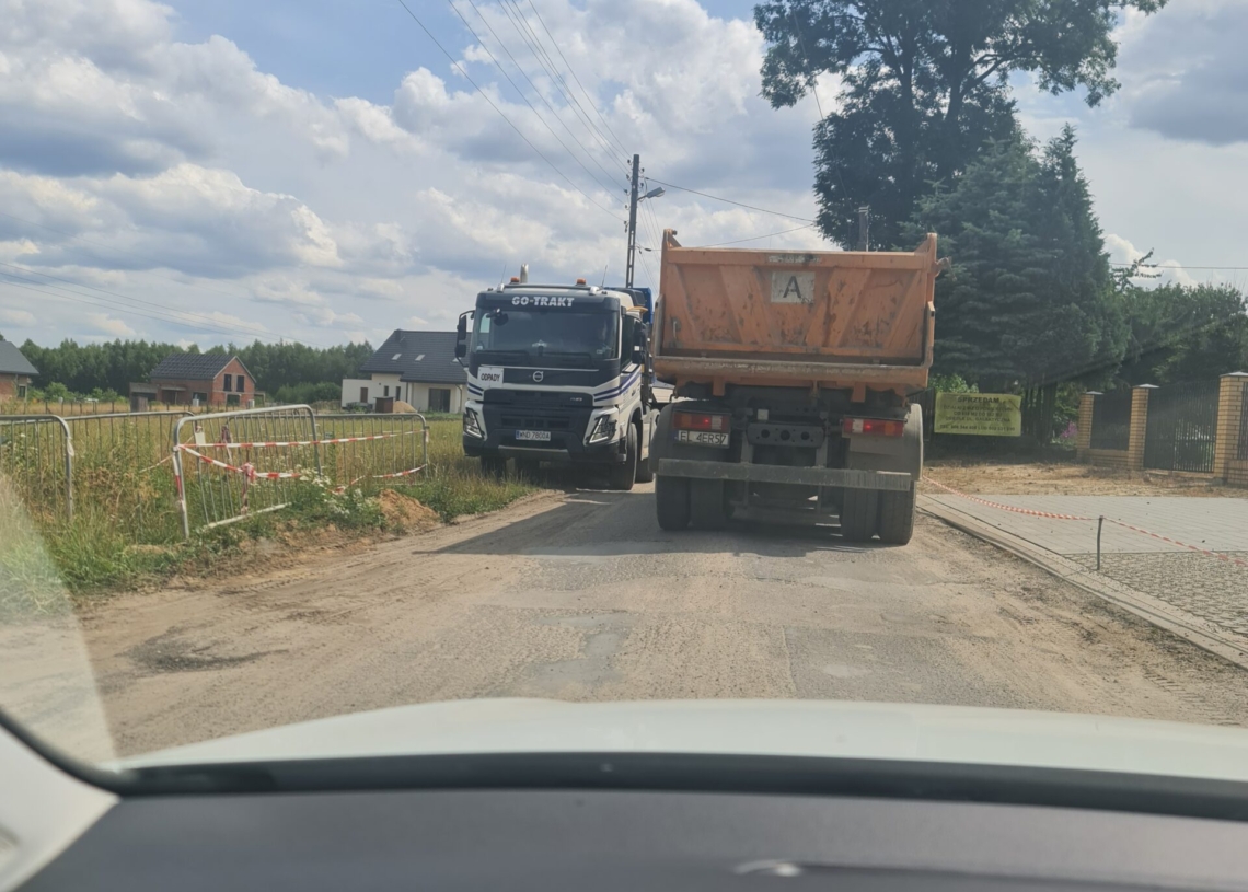Problemy mieszkańców ulicy Olkuskiej w Łodzi