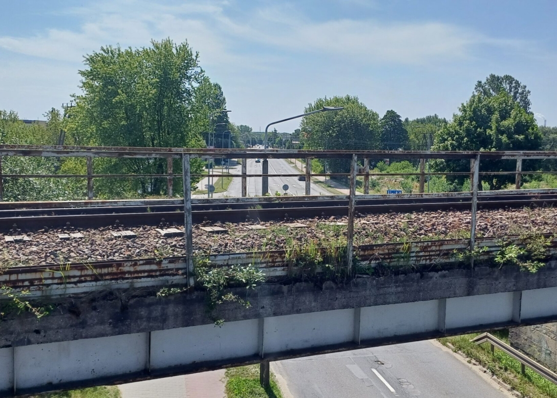 Bełchatów Przytorze. Linia kolejowa przed modernizacją