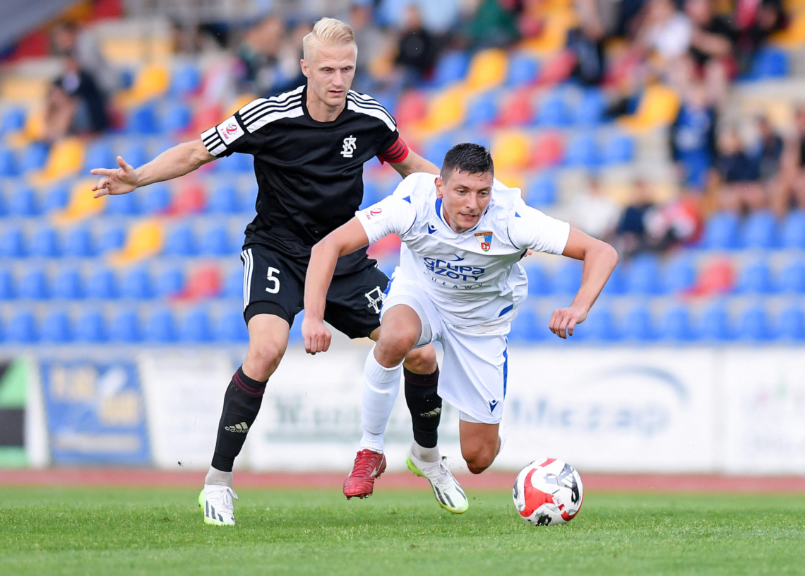 Deszczowy wyjazd i porażka. Wisła Puławy – ŁKS II Łódź 3:1