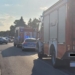 Wypadek w Łagiewnikach. Ranną 5-latkę do szpitala zabrał śmigłowiec LPR 7 Wypadek w Łagiewnikach