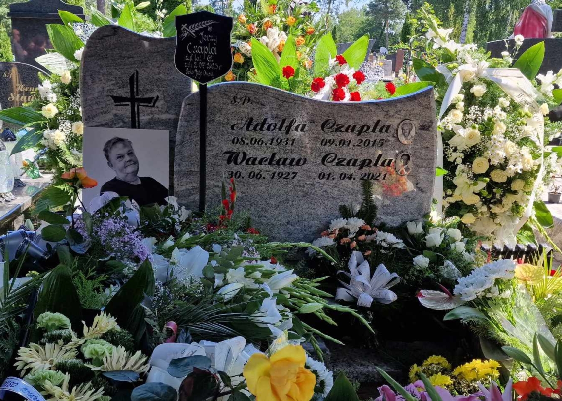 Pogrzeb Jerzego Czapli, kierownika Schronisk dla Bezdomnych w Łodzi