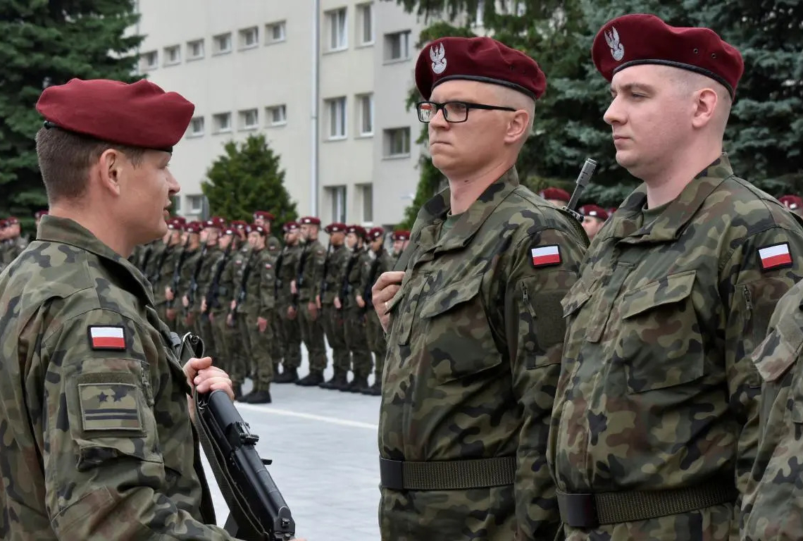 Przysięga kawalerzystów z Tomaszowa Mazowieckiego