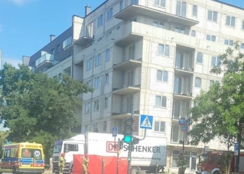 wypadek na Kopernika