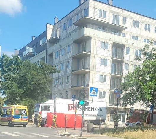 wypadek na Kopernika