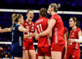 Siatkarki Reprezentacji Polski z brązowym medalem Ligi Narodów 2023